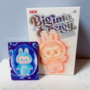 Pop Mart Big Into Energy Labubu Hope Sealed New